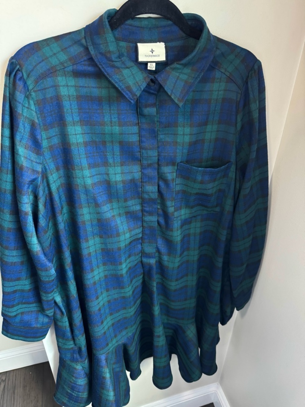 TUCKERNUCK Blackwatch Callahan Shirt Dress Size XL - Picture 6 of 10